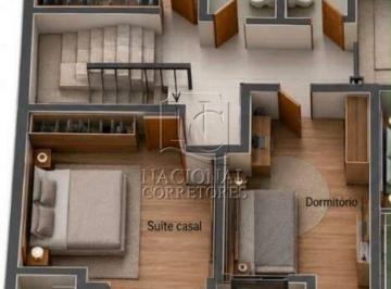Casa · 164m² · 3 Quartos · 2 Vagas · Sobrado à venda, 3 quartos, 2 suítes, 2 vagas, Vila Scarpelli - Santo André/SP