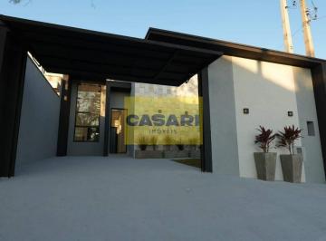 Casa · 77m² · 2 Quartos · 2 Vagas · Casa Nova à Venda no Bairro Água Branca – Boituva/SP | 3 Dorms (1 Suíte) e Espaç