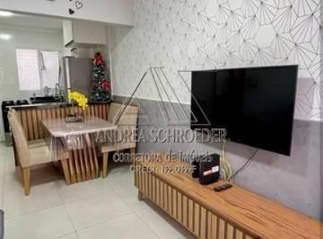 Casa · 66m² · 2 Quartos · 1 Vaga · Casa Térrea em condominio fechado - zona 02 - Bairro Maracanã em Praia Grande - SP