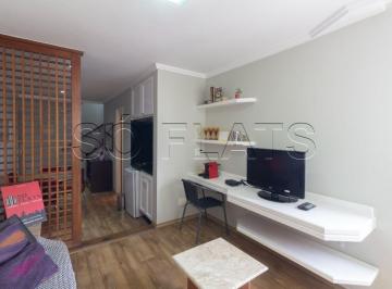 Apartamento · 57m² · 1 Quarto · 1 Vaga · Flat para venda em Jardins de 57.00m² com 1 Quarto, 1 Suite e 1 Garagem