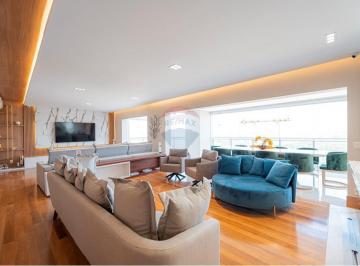 Apartamento · 504m² · 5 Quartos · 5 Vagas · Cobertura espetacular, 504m² mobilada no Condomínio Cena Golf Residence