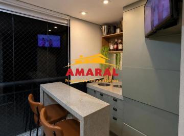 Apartamento · 100m² · 3 Quartos · 2 Vagas · Apartamento de 100 m² com 3 Quartos, Suíte, Varanda Gourmet e 2 Vagas no Edifício Residencial Lamara