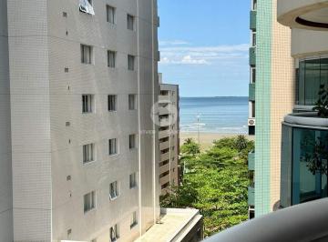 Apartamento · 53m² · 1 Quarto · 1 Vaga · Flat Mobiliado 53 m², Vista para o Mar, 2 Varandas e Serviços de Apart-Hotel no Gonzaga – Santos/SP