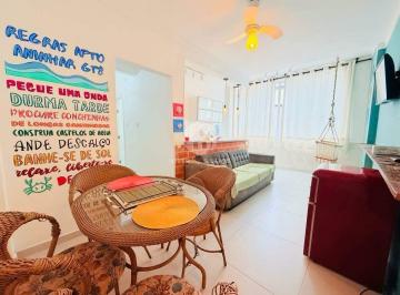 Apartamento · 66m² · 1 Quarto · 1 Vaga · Apartamento Mobiliado com Vista para o Mar e Lazer Completo na Aparecida – Santos/SP