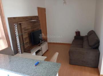 sala · Apartamento Semi Mobiliado 2 dorm. com elevador, lazer completo.