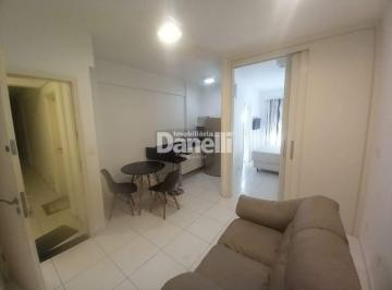 Apartamento · 32m² · 1 Quarto · APTO MOBILIADO COM ÁREA DE SERVIÇO EQUIPADA, E SEM GARAGEM!