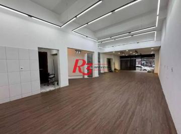 0f82aa5bba356ded14f974ebe890e834408a37d6 · Loja para alugar, 120 m² por R$ 7.000,00/mês - Aparecida - Santos/SP