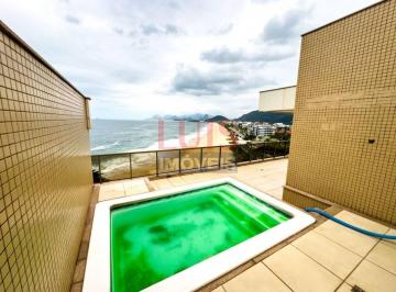 aba1699728eb9e4ea9949d8191de040503153002 · Cobertura com 4 dormitórios para alugar, 182 m² por R$ 20.637,77/mês - Piratininga - Niterói/RJ