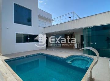 Casa · 345m² · 3 Quartos · 4 Vagas · Sobrado com 3 suites, area gourmet e piscina para alugar no Residencial Mont Blanc, zona sul de Soro