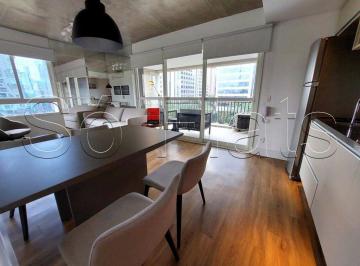 Apartamento · 63m² · 1 Quarto · 1 Vaga · Studio para alugar em Cidade Monções de 63.00m² com 1 Quarto, 1 Suite e 1 Garagem
