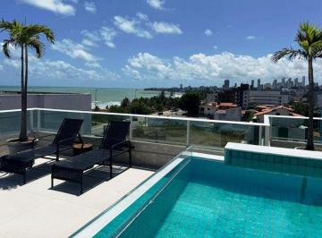 Apartamento de 1 quarto, João Pessoa · REF: AP059 - Flat à Venda, João Pessoa, Bessa, 1 quarto, 50m do mar