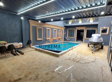 Casa · 150m² · 3 Quartos · 3 Vagas · Casa à venda com 3 suítes, piscina aquecida e área gourmet – Jd Santa Marta