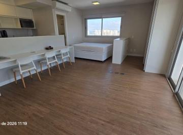 Apartamento de 1 quarto, São Paulo · LINDO APTO STUDIO NA CHACARA SANTO ANTONIO, SEMI MOBILIADO, 1 VAGA DE GARAGEM, AR CONDICIONADO