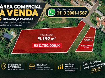 Comercial , Bragança Paulista · ÁREA COMERCIAL 1.380m² ZONA MISTA – GUARIPOCABA | BRAGANÇA PAULISTA
