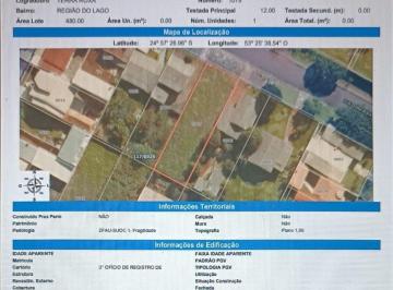 Terreno , Cascavel · TERRENO 480M² NO BAIRRO NOVA YORK