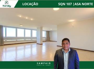 Apartamento de 4 quartos, Brasília · Apartamento Exclusivo para Aluguel na SQN 107 | 247m² | 4 Quartos | Nascente | Vazado