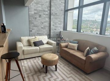 Apartamento · 57m² · 1 Quarto · 1 Vaga · LOFT À VENDA MOBILIADO NO NINE COM VAGA DE GARAGEM PRÓXIMO A PUC EM PORTO ALEGRE