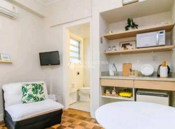 Apartamento · 18m² · 1 Quarto · Studio/JK mobiliado a venda no Centro Histórico de Porto Alegre