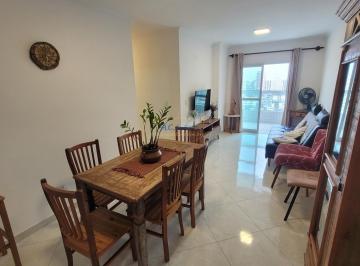 Apartamento · 101m² · 3 Quartos · 3 dorm. mobiliado, 2 suítes, 2 vagas, Ocian - Praia Grande, SP