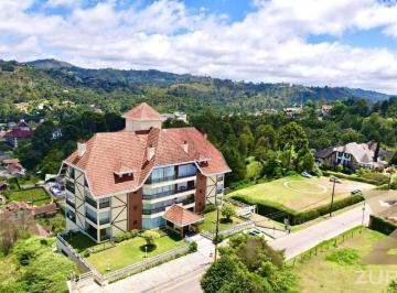 b206c635cc14680dd1b9bfc67c75a37c443d04f6 · Apartamento com 1 dormitório para alugar, 55 m² por R$ 5.500,00/mês - Vila Capivari - Campos do Jord