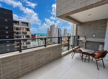 Apartamento · 94m² · 3 Quartos · 2 Vagas · Apartamento para aluguel, 3 quartos, 1 suíte, 2 vagas, Manaíra - João Pessoa/PB