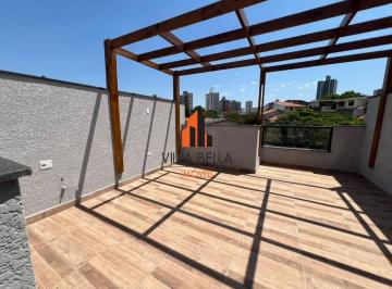 95ccb0442b2c03a81ef16d8f37b95994077a525c · Cobertura 2 dormts., sendo 1 st., à venda, 93 m² por R$ 555.000 - Jardim Bela Vista - Santo André/