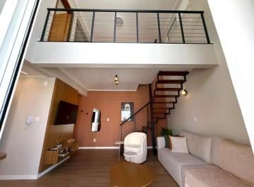 Apartamento · 62m² · 1 Quarto · 1 Vaga · Loft Duplex 62m² Mobiliado e Decorado no Campolim | Highlanders