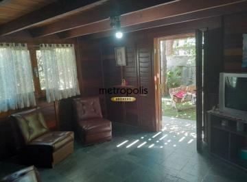 Chalé · Sobrado com 5 dormitórios à venda, 429 m² por R$ 1.300.000,00 - Vila Guiomar - Santo André/SP