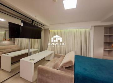 Quarto · SQPS 102 BLOCO B - ED. VISTA PARK - GUARÁ - Apartamento de um quarto mobiliado, com vista livre, oit
