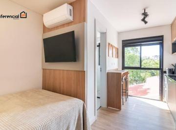 a55ce0f7b1f3561fdb85e5b7d2b88999ac0bafa0 · Studio com 1 dormitório para alugar, 17 m² por R$ 2.000,00/mês - Guaíra - Curitiba/PR