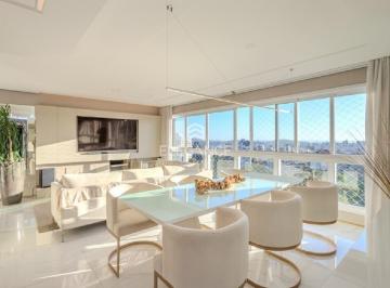 Foto 01 · Elegance Imóveis vende apartamento com 126 m2, 3 dormitórios, 3 suítes com 2 vagas de garagem, infra