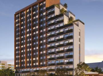 Fachada · Apartamento à venda em Porto Alegre-RS, Auxiliadora. 1 quarto, 1 banheiro, 23,66 m² de área.