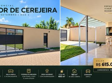 Casa de 3 quartos, Vicente Pires · Casa Térrea à Venda na 26 de Setembro | 3 Quartos, Suíte com Closet | 400m² | R$ 615 Mil