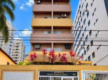 Apartamento · 46m² · 1 Quarto · 1 Vaga · Apartamento a venda na Rua Leblon, Guilhermina, Praia Grande, SP