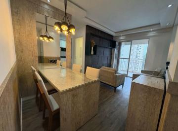 Apartamento de 2 quartos, Barueri · Apartamento 02 dormitórios semi mobiliado com churrasqueira, 2 vagas - Centro Alphaville