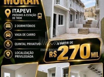 Casa · 50m² · 2 Quartos · 1 Vaga · VISTA ALEGRE - CASAS EM ITAPEVI