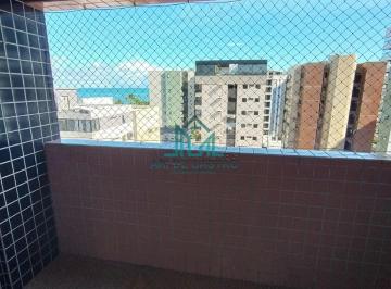 Apartamento · 102m² · 3 Quartos · 2 Vagas · Apartamento com 3 Quartos, 102m² e Varanda em Andar Alto à venda na Ponta Verde - Maceió Alagoas