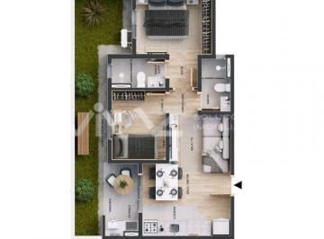 Apartamento · 109m² · 2 Quartos · 1 Vaga · Apartamento para venda em Vila Suconasa de 109.00m² com 2 Quartos, 1 Suite e 1 Garagem