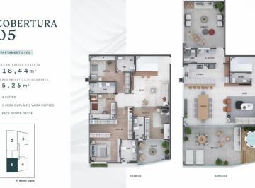 Apartamento de 4 quartos, Curitiba · COBERTURA DUPLEX | PRONTO PARA MORAR | 293M² PRIVATIVOS | 4 SUÍTES | 1 LAVABO | 3 VAGAS | ÁGUA VERDE