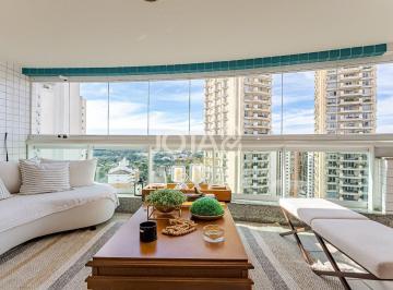 Apartamento · 222m² · 3 Quartos · 3 Vagas · APARTAMENTO REFORMADO EM ANDAR ALTO NO LE CORBUSIER COM 3 SUÍTES