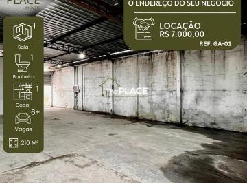 Comercial · 210m² · 1 Quarto · 6 Vagas · GALPÃO PARA LOCAÇÃO NO BROOKLIN