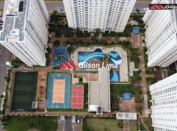 Apartamento de 2 quartos, Samambaia · Quadra 102 RESIDENCIAL VENTURA 59 m2 - 2 Quartos/suíte - Lazer resort