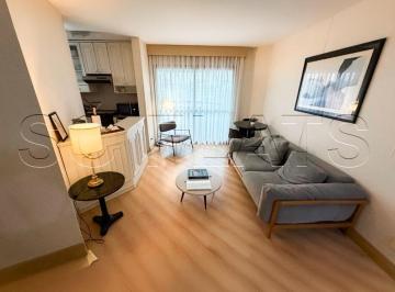 Apartamento · 54m² · 1 Quarto · 1 Vaga · Flat Paulista Wall Street, Bela Vista, São Paulo: 54m² a 100m da Av. Paulista