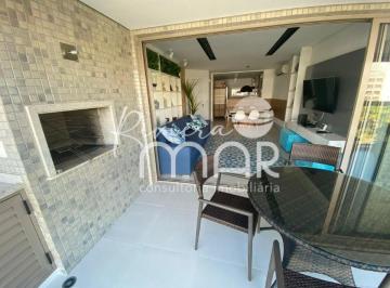 Apartamento mobiliado, 147,00 m² de área privativa, sala dois ambientes, estar e · APARTAMENTO COM TERRAÇO GOURMET, 4 DORMITÓRIOS, EM RIVIERA