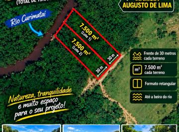 Terreno , Augusto de Lima · Vendo 2 terrenos separados no total de 7500m² cada um no valor 30mil