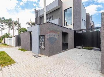 Casa · 120m² · 3 Quartos · 2 Vagas · Sobrado Tríplex 3 Quartos com Terraço à Venda | Uberaba – Curitiba/PR