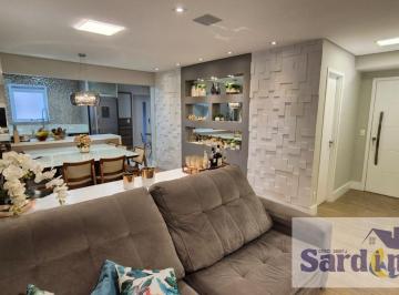 Apartamento · 136m² · 3 Quartos · 2 Vagas · Apartamento de 136m² com Varanda Gourmet e Lazer de Clube no Condomínio Reser...