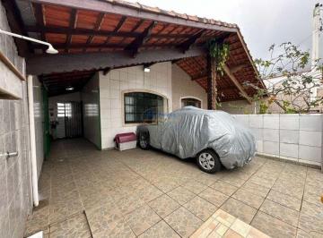 Casa · 119m² · 4 Quartos · 2 Vagas · Casa Térrea Geminada com Edícula no Solemar - Apenas 350mts da Praia!