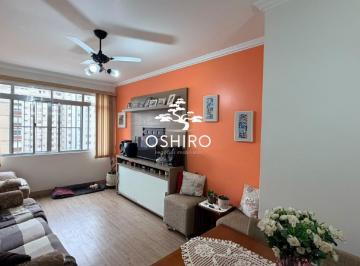 Apartamento · 70m² · 2 Quartos · 1 Vaga · Apartamento à venda no Embaré, Santos, com vista para o mar