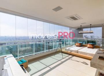 Apartamento · 280m² · 3 Quartos · 4 Vagas · Apto de cobertura duplex, alto padrão, 280m2, 3 dorm, todos suites e 4 vagas no Campo Belo